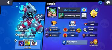 şəvə: Bu Brawl Stars hesabı, Draco obrazı və digər fərqləndirici