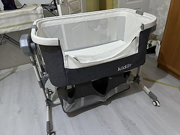 Балдар эмереги: Детская колыбель-качалка Kidilo с дистанционным управлением — 3