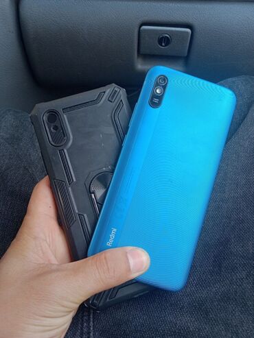 Redmi: Redmi, Redmi 9A, Б/у, 32 ГБ, цвет - Синий, 2 SIM