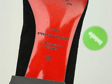 bravo moda botki: Amina Muaddi, Półbuty damskie, rozmiar 38 — 5