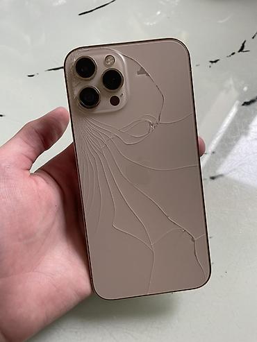 masin dinamiki: IPhone 12 Pro Max, 256 GB, Qızılı, Qırıq — 1