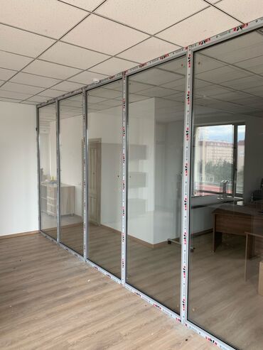 Алюминиевые окна на заказ: Перегородки стеклянные Алюминиевые перегородки Алюминиевые окна — 21