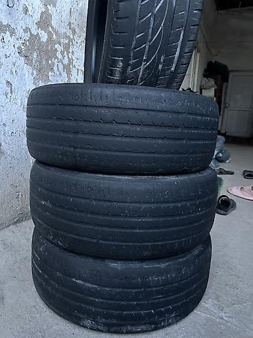 Шины 215 / 55 / R 17, Лето, Б/у, Комплект, Легковые, Китай