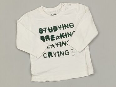 koszulki z napisem dla dzieci: Bluzka, 3-6 m, stan - Dobry
