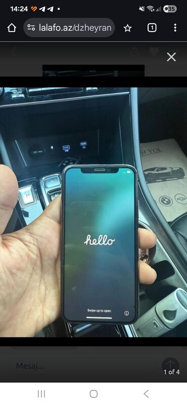 Riyaziyyat: IPhone X, 256 GB, Zəmanət, Face ID, Sənədlərlə
