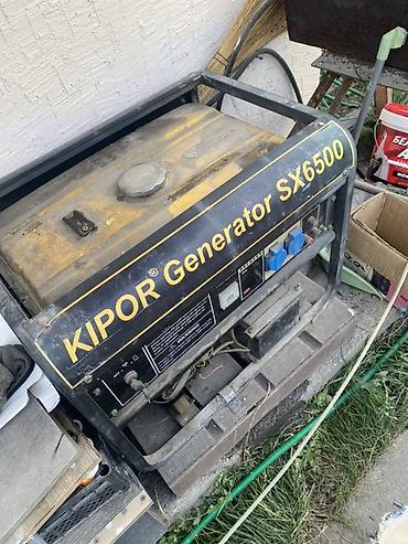 Генераторы: Бензиновый генератор KIPOR SX6500 - Серия: SX6500 - Панель — 1