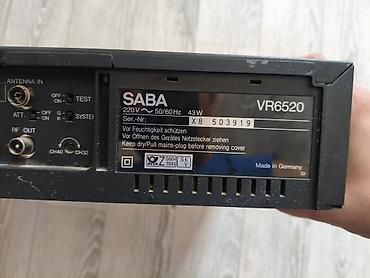 pc case: Видеомагнитофон SABA VR6520 (VHS), Made in Germany - Формат: VHS — 4