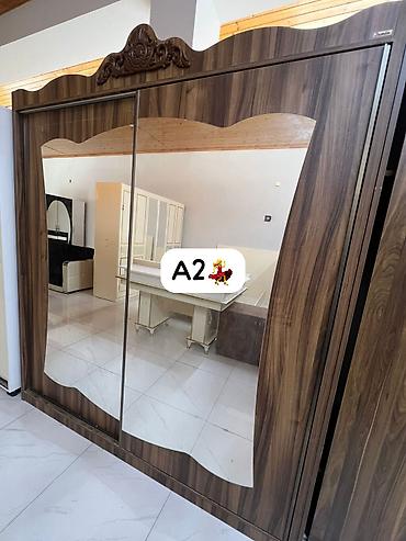 taxta qapilar: AYNUR 2 💃 Dolab satılır - Tip: Sürgülü qapılı güzgülü garderob - — 1