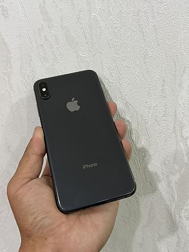стекло бу: IPhone Xs Max, Б/у, 64 ГБ, Space Gray, Защитное стекло, Чехол, 100 % — 1