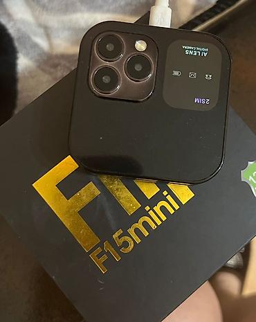 mini radio: F15 mini qapaqlı mobil telefon Xüsusiyyətlər: - Qapaqlı (flip) — 1
