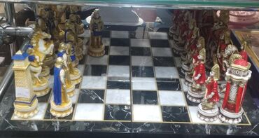 Dekorlar və bəzəklər: Şahmatlar.şahmat heveskarlari ucun hediyyélik möhteşem secimdir.Gözel — 5