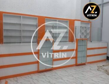 Mebellərin yığılması: Aptek vitrinlərinin hazırlanması