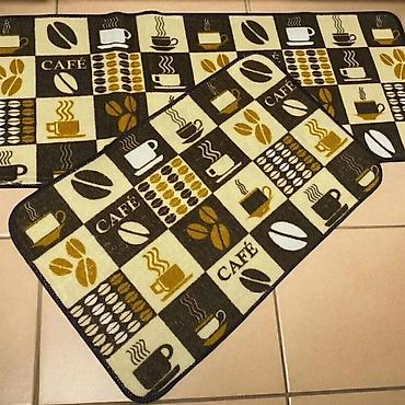 Tepisi i prostirke: Prostirke za kuhinju 2u1 Odozdo guma, ne klizajuce Dimenzija vece — 2