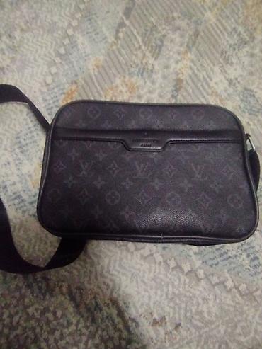 Сумки: Классическая сумка, Louis Vuitton, Материал: Искусственная кожа, Регулируемый ремень, Мужские, Б/у — 3