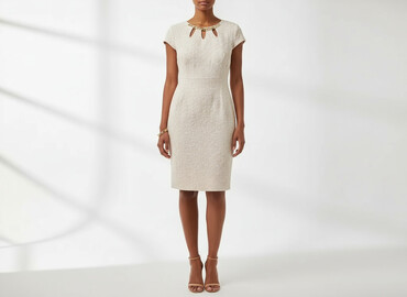 wyszczuplające sukienki wieczorowe pudrowy róż dla puszystych: Studio, Sukienka damska, rozmiar L