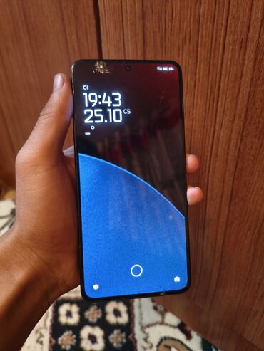 телефон poco f5: Poco X7 Pro, Колдонулган, 256 ГБ, түсү - Кара, 1 SIM, 2 SIM
