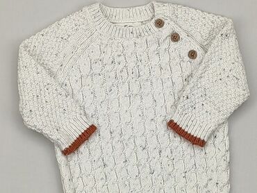 czapki niemowlęce zimowe: Sweater, F&F, 0-3 months, condition - Very good