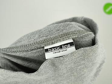golfem: Golf męski Basic Line – szary melanż - Marka: Basic Line (casual — 4