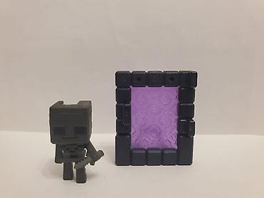 Oyuncaqlar: Minecraft temalı mini fiqur dəsti - Tərkib: 1 ədəd Wither Skeleton — 3
