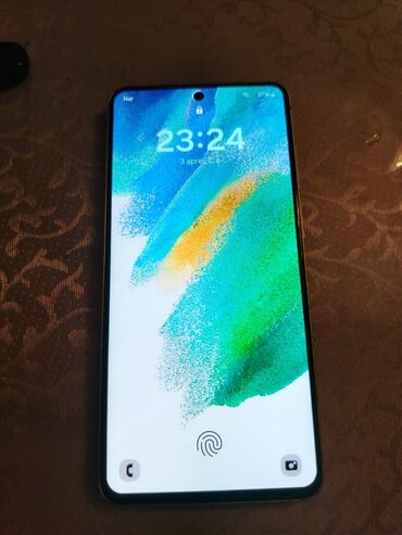 samsuq s21: Samsung Galaxy S21 FE, 128 GB, rəng - Ağ, Düyməli, Sensor, Barmaq izi