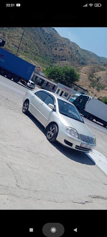 corolla runx: Toyota Corolla: 2005 г., 1.4 л, Механика, Бензин, Седан