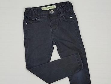 biale body: Spodnie jeansowe, 4-5 lat, 104/110, stan - Bardzo dobry — 1