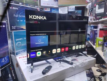 телевизоры konka: Телевизор konka 43 webos hub 110 см диагональ, гарантия 3 года