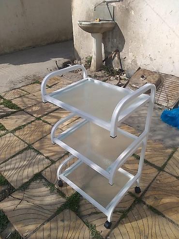 Salon, tibbi mebel: Yeni, Masaj kuşetkası, Qatlanan, rəng - Ağ — 6