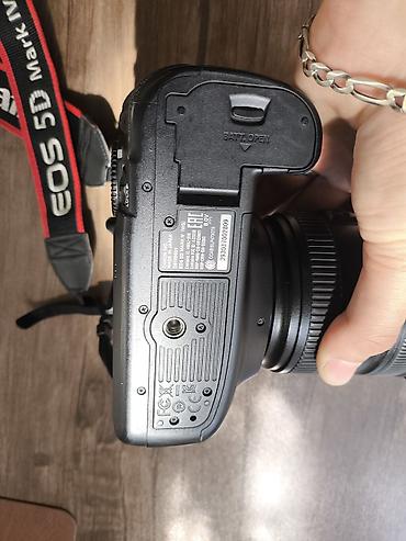 canon eos 5d mark 4: Canon EOS 5D Mark IV + Canon EF 24-70mm L seriyası obyektiv dəsti+ 128 — 6