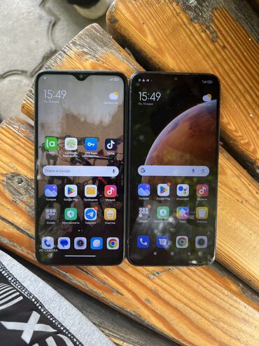 игравые телефоны: Xiaomi, Redmi 9, Б/у, цвет - Серый, 2 SIM