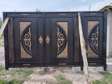 Распашные ворота: Ворота, распашные, откатные, металл Россия, есть в наличии и на — 8