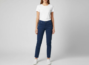 m sara spodnie mom fit: M.Sara, Spodnie materiałowe damskie, rozmiar S