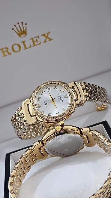 Aksesuarlar: Yeni, Qol saatı, Rolex, rəng - Gümüşü — 6