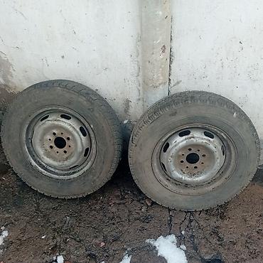 bbs 4 100: Пара колес в сборе: зимние шины Bridgestone Blizzak VRX на стальных — 1