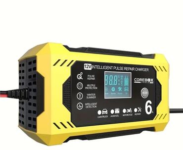 Avtomobil akkumulator zaryadkalari: Corebox 12V intellektual impuls təmiri cihazı. Avtomobil, akkumulyator — 7
