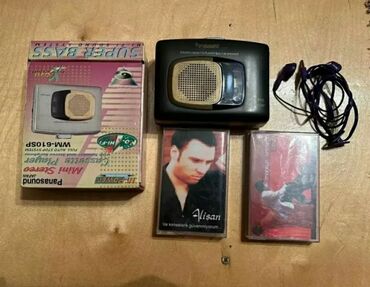 IPod и MP3-плееры: MP3 player satılır.Kaset ilə oxunur.Qutusu var.Səliqəli qalıbdır.Real