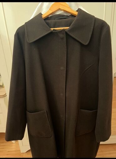 женские шапки с шарфом: Пальто, L, XL, цвет - Коричневый