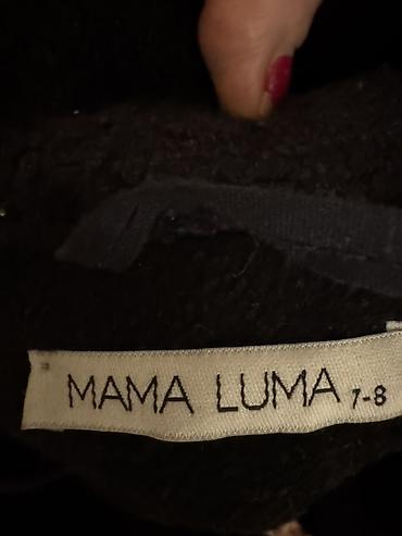 Верхняя одежда: Mama Luma qız uşaq üçün paltarüstü/plaş - Ölçü: 7–8 (etiketdə — 1