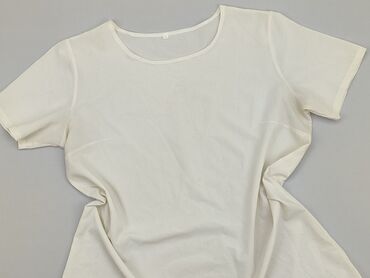 modne białe bluzki: Блуза жіноча, 3XL, стан - Хороший