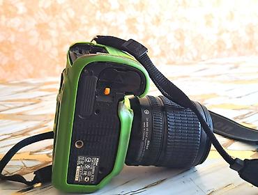 fləş: Nikon D7100 DSLR fotoaparat + obyektiv və fleş+çanta və lart — 5