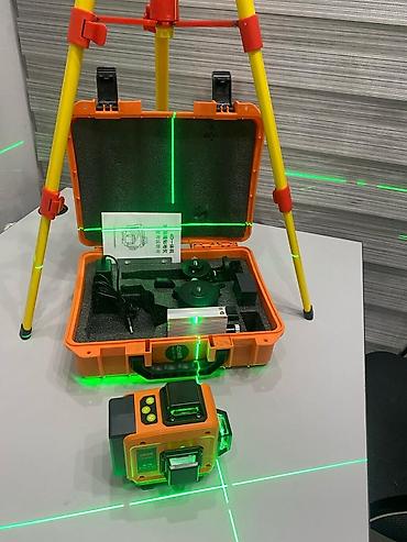 Лазерные уровни: Лазерный уровень Ланзан 4 D Полный Комплект. Адрес магазина : улица — 3