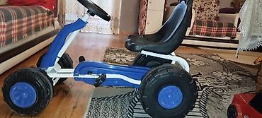 robot itin qiymeti: Uşaq pedal maşını – Baby Land markası - Rəng: mavi/ağ şassi, qara — 4