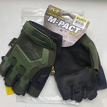 Перчатки: Перчатки беспалые Mechanix M-Pact Fingerless Gloves в цвете олива — 4