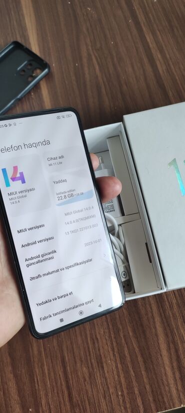 Xiaomi: Xiaomi Mi 11 Lite, 128 ГБ, 
 Отпечаток пальца, Две SIM карты, Face ID