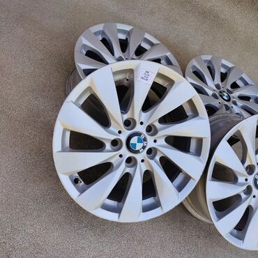 Диски: Литые Диски R 17 BMW, Комплект, отверстий - 5, Б/у — 9