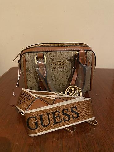 Çantalar: Guess çiyin/çapraz çanta - Model: GUESS (monoqram SG loqolu), ön — 4