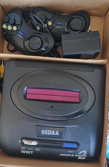 nar mobile elaqe: SEDAA MEDAA DRIVE II – 16-Bit Video Oyun Konsolu (İşlənməyib) — 2