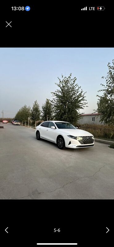 экономичные машины: Hyundai Grandeur: 2020 г., 3 л, Автомат, Газ, Седан