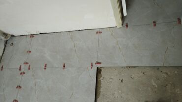 Plitə işləri: Mərmər naxışlı keramika kafel və plitə döşəmə/divar işi - Məkan — 8