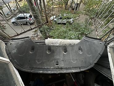 защитник поддона: Пластиковая защита моторного отсека (подкапотный — 1